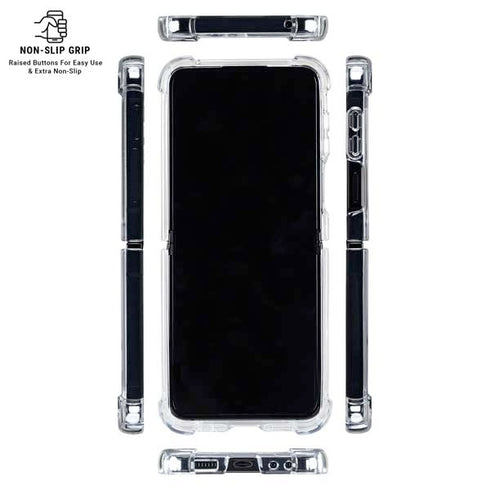 Marvel X-Men Wolverine Galaxy Z Flip6 Clear Case